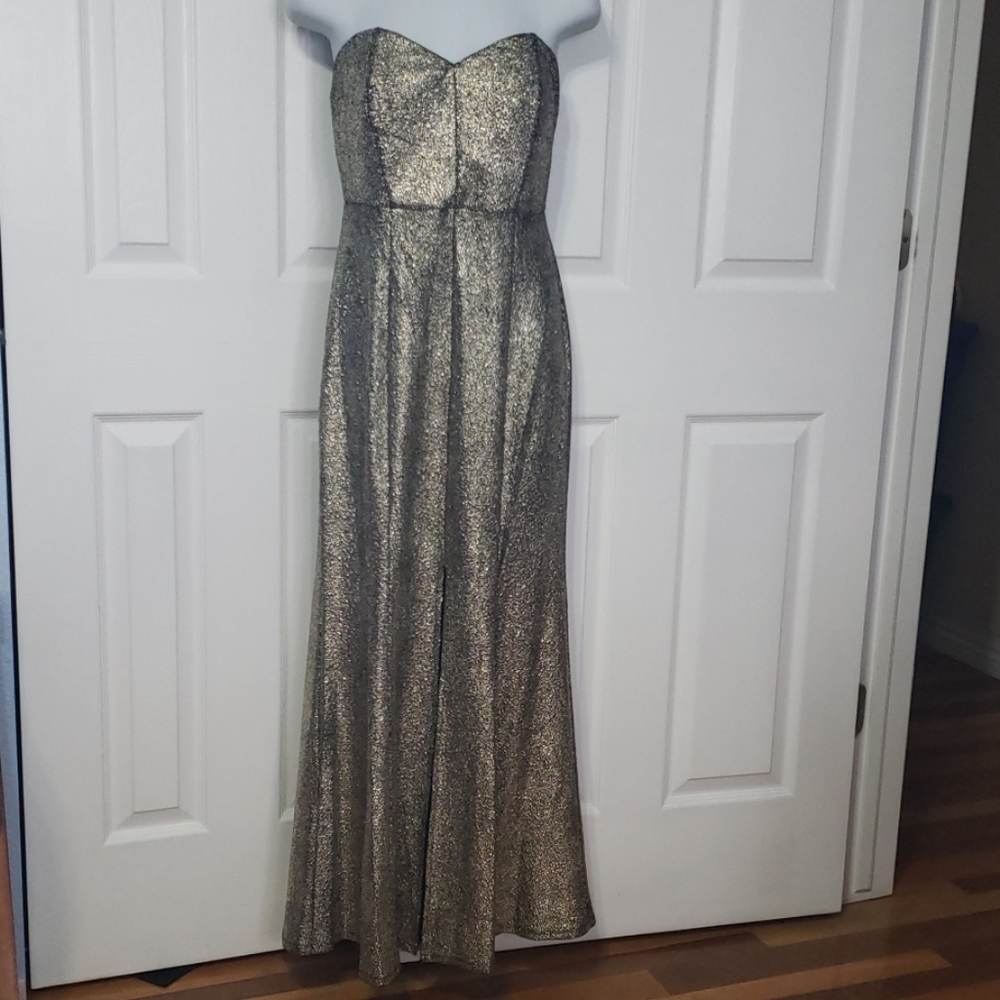 Sweet Storm womens party Prom dress strapless Medium